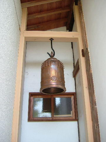 妙向寺様 半鐘 茨城県土浦市沖新田 平成23年８月 １尺２寸